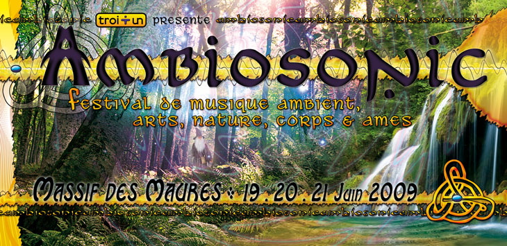 flyer recto du festival Ambiosonic 2009